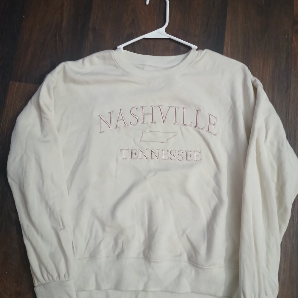 Thread & Supply Cream Sweatshirt